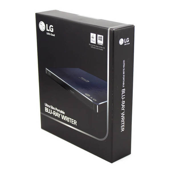 Lg Electronics 6X USB2.0 Slim Portable Blu-ray External Drive w/M-DISC, Retail (Black) WP50NB40